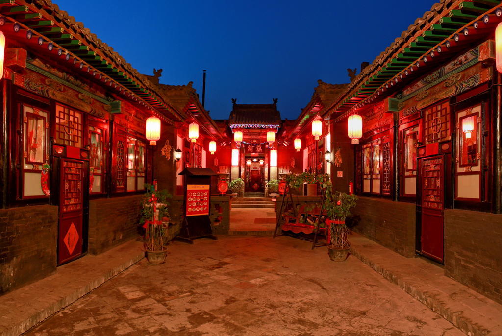Pingyao Yucheng Yuan Inn Buitenkant foto