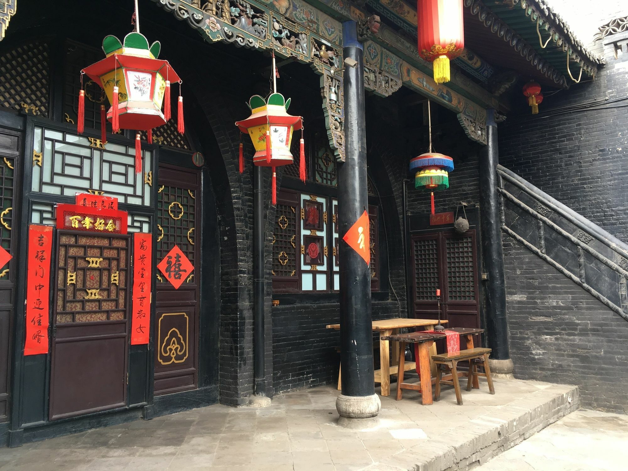 Pingyao Yucheng Yuan Inn Buitenkant foto