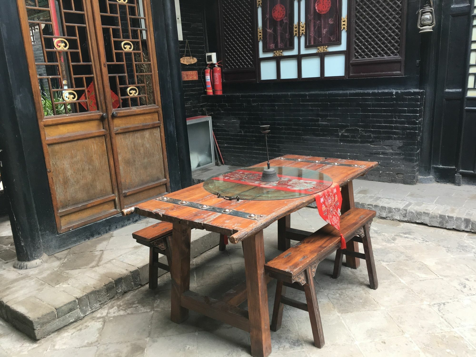 Pingyao Yucheng Yuan Inn Buitenkant foto